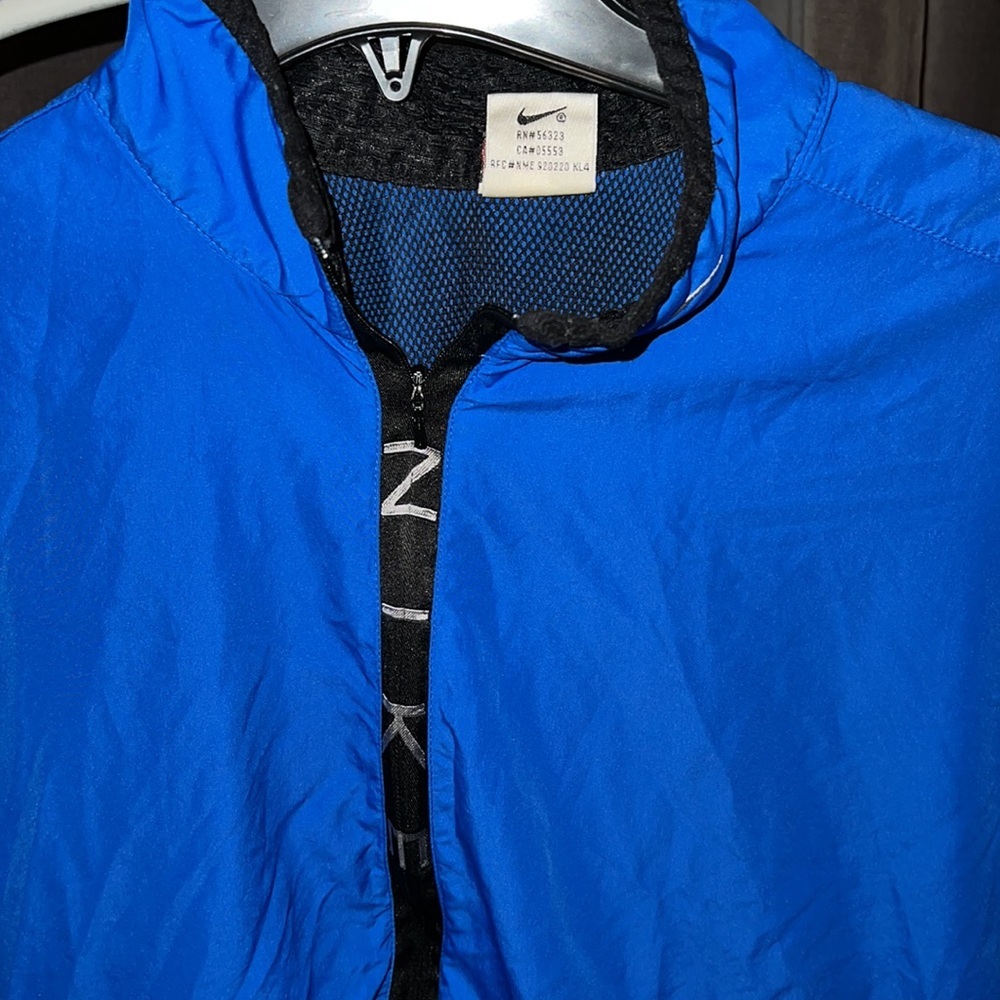 Men’s Nike windbreaker electric blue M 80’s?? - Picture 2 of 7